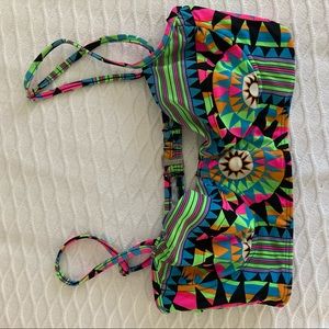 Mara Hoffman Geometric Bikini Top
